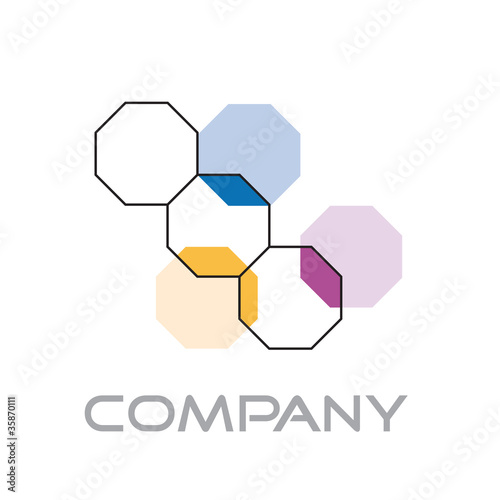 Logo biotechnology # Vector