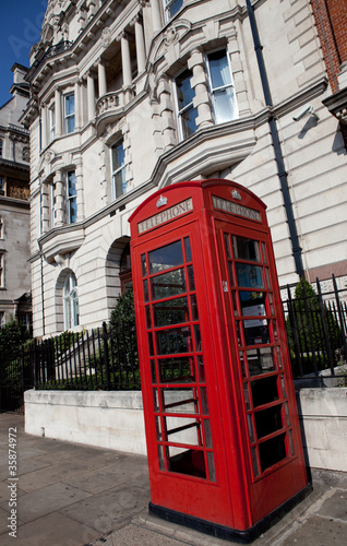 cabine téléphonique, Londres © Thomas Launois