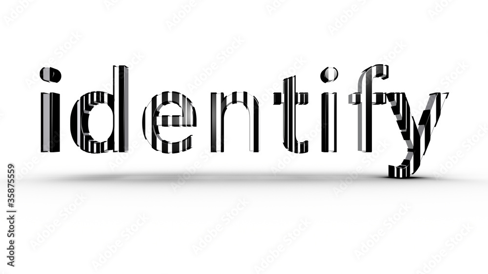 Identification Concept Using Black And White Bar Code Stock identification-concept-using-black-and-white-bar-code-stock