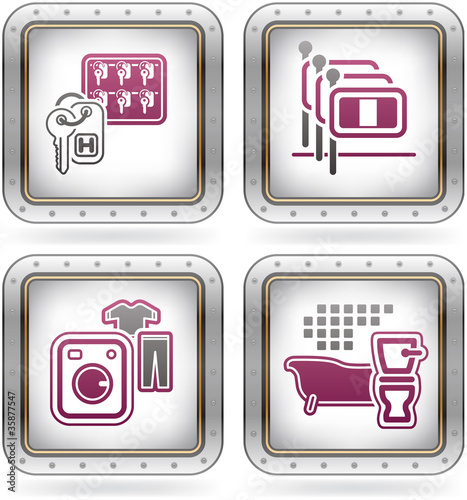 Hotel Related Icons