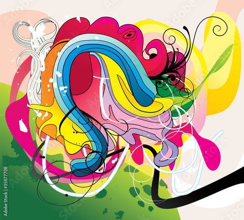 color vector illustration design