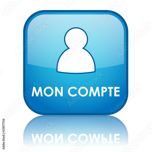Bouton Web "MON COMPTE" (profil utilisateur préférences options)
