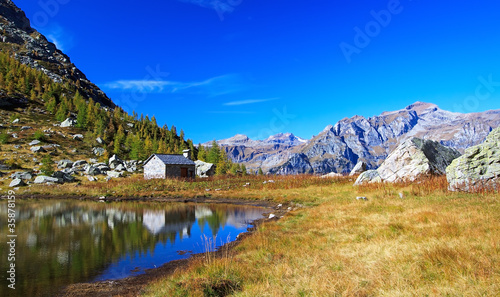 Obraz na plátně Lago Cramec....Valle Antigorio