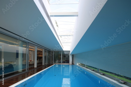 Modern House with swimingpool © Berni