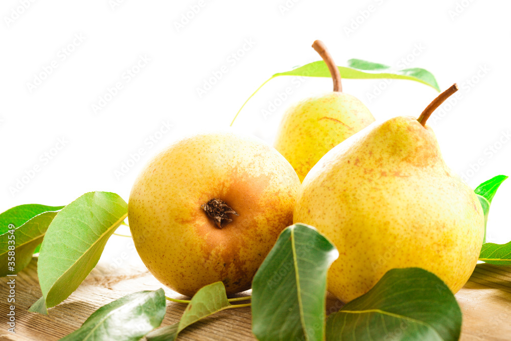 Pears isolated Pears isolated