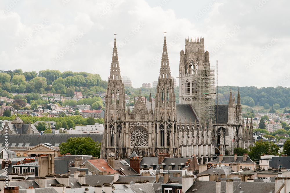 Cathedral in Rouen, France