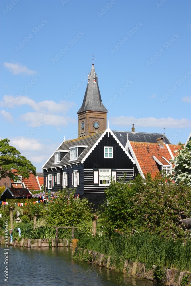 holländisches fischerdorf