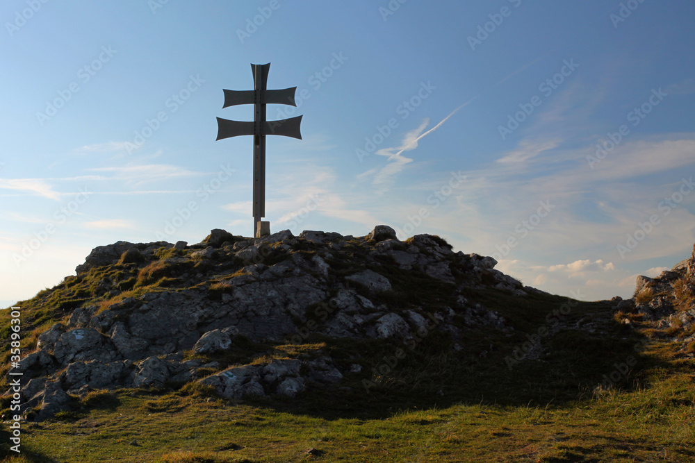 Cross on top of mountain - Klak - Slovakia