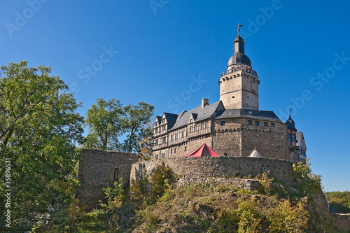 Obraz na płótnie Burg Falkenstein w salonie