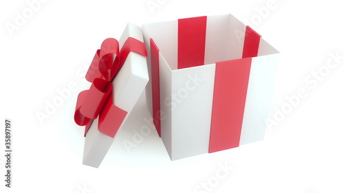 Present open animation