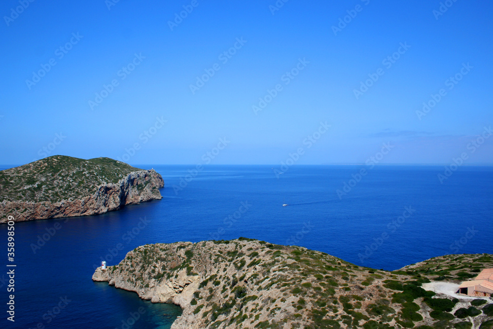 Fototapeta premium Insel Cabrera vor Mallorca