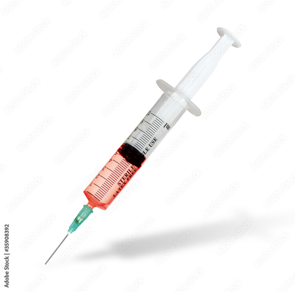 Fototapeta premium Medical syringe