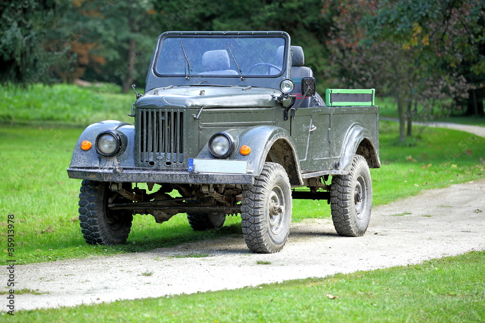 Old allies military vehicle of world war two Old allies military vehicle of world war two