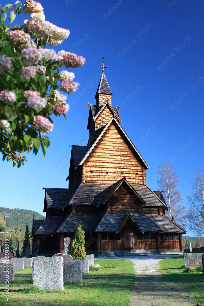 Stabkirche in Heddal