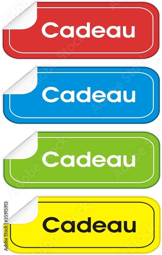 étiquettes cadeau
