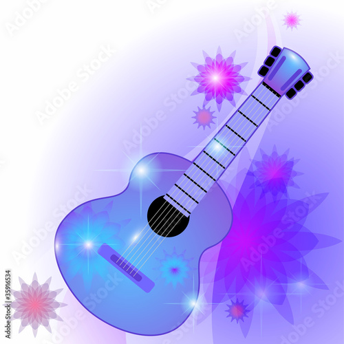 Blue guitar