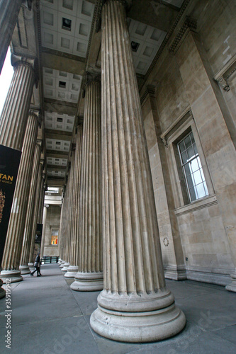 pillars, British museum