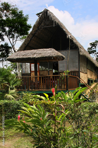 Lodge en Amazonie © Pierre-Jean DURIEU