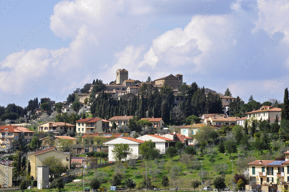 Tuscan village, Italy