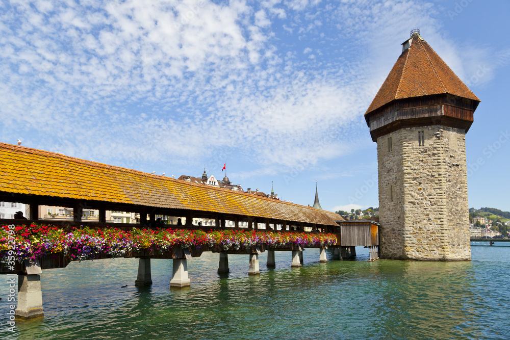 The Chapel Bridge, Lucerne