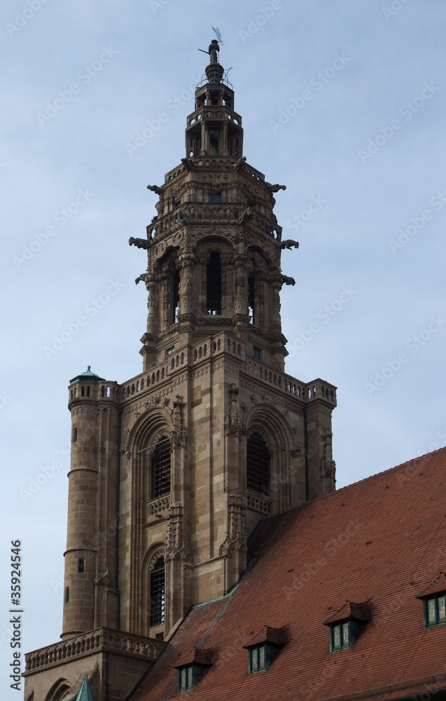 steeple of the Kilianskirche