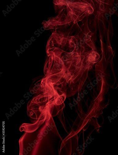 red smoke detail