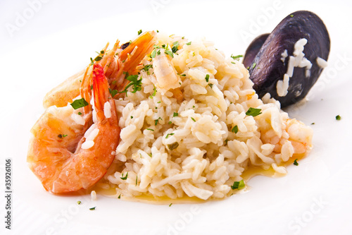 Risotto alla pescatora