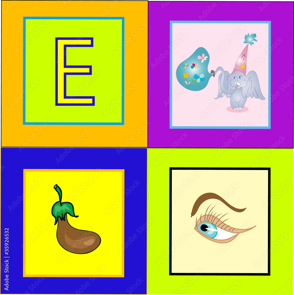 Letter eE Letter eE
