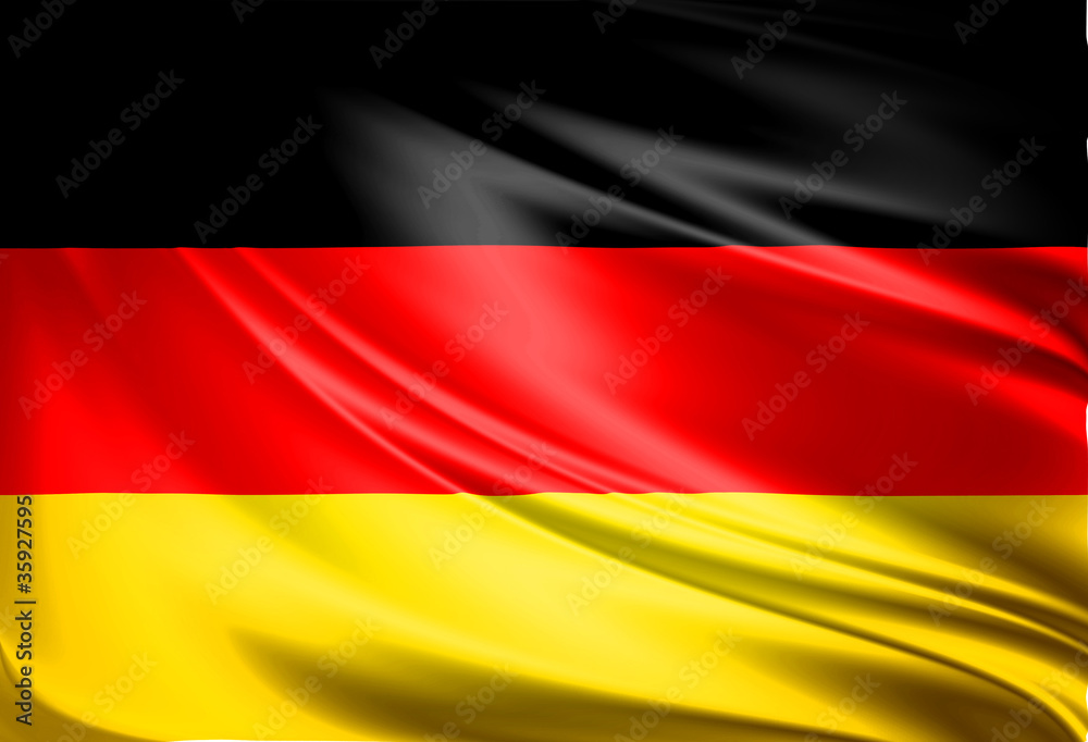 Naklejka premium Flag of Germany
