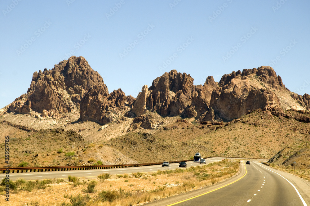 Highways of Nevada USA
