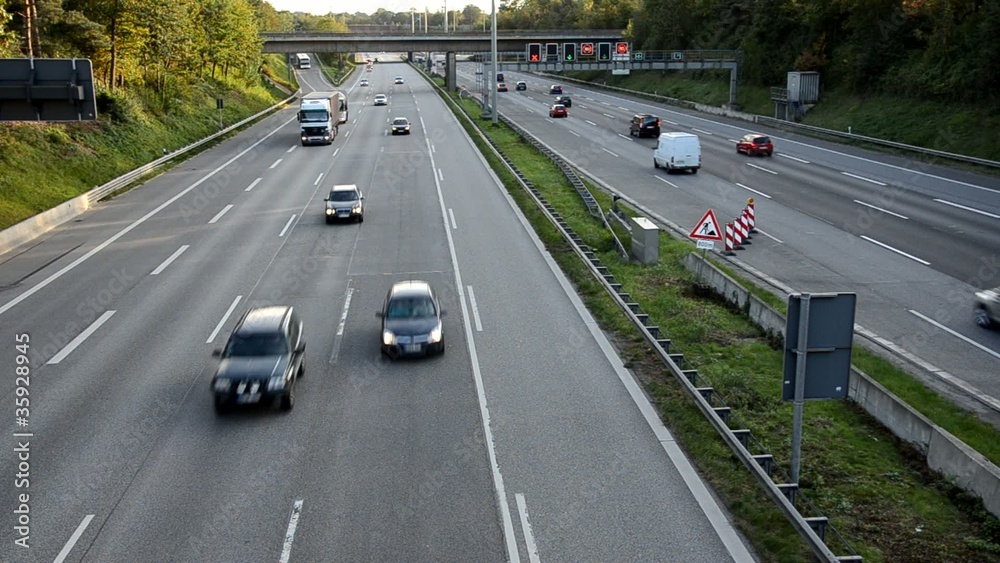 Autobahn Totale Zweispurig Autobahn Totale Zweispurig