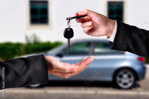 Handing over the keys