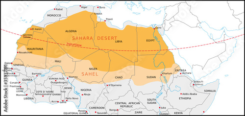 Sahara, Sahel