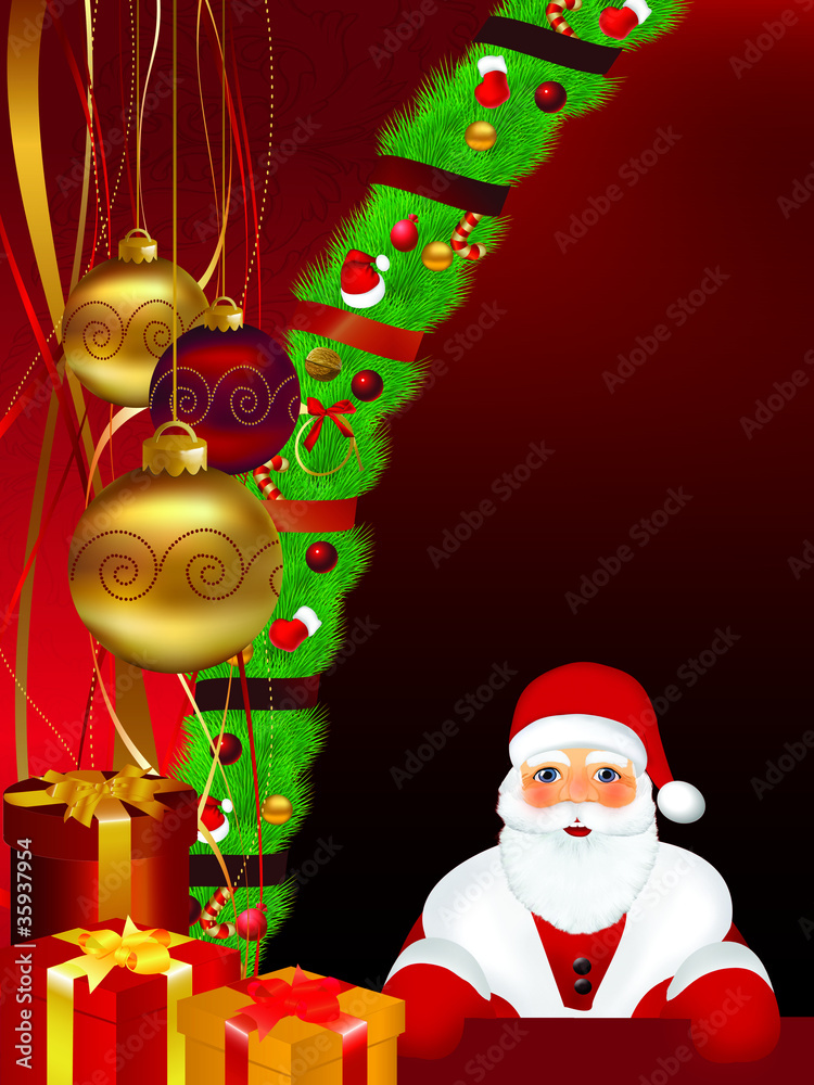 Christmas eve with Santa