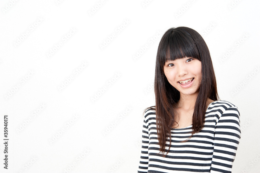 a portrait of pretty asian woman a portrait of pretty asian woman