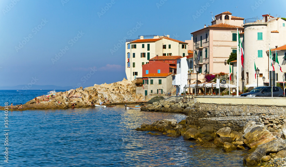 Altstadt von Marciana Marina, Fischerviertel, Insel Elba