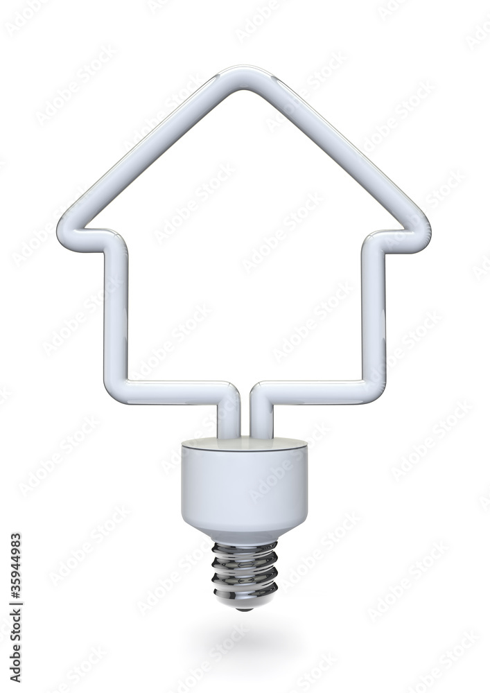 Energy bulb house Energy bulb house