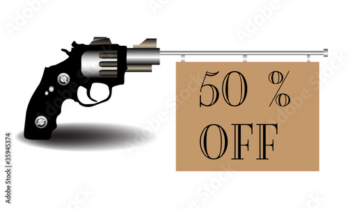 Fifty percent off