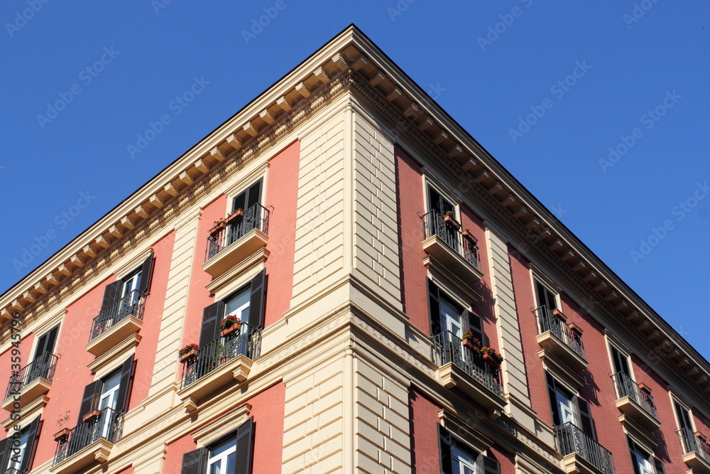Fototapeta premium Palazzo in Neapel