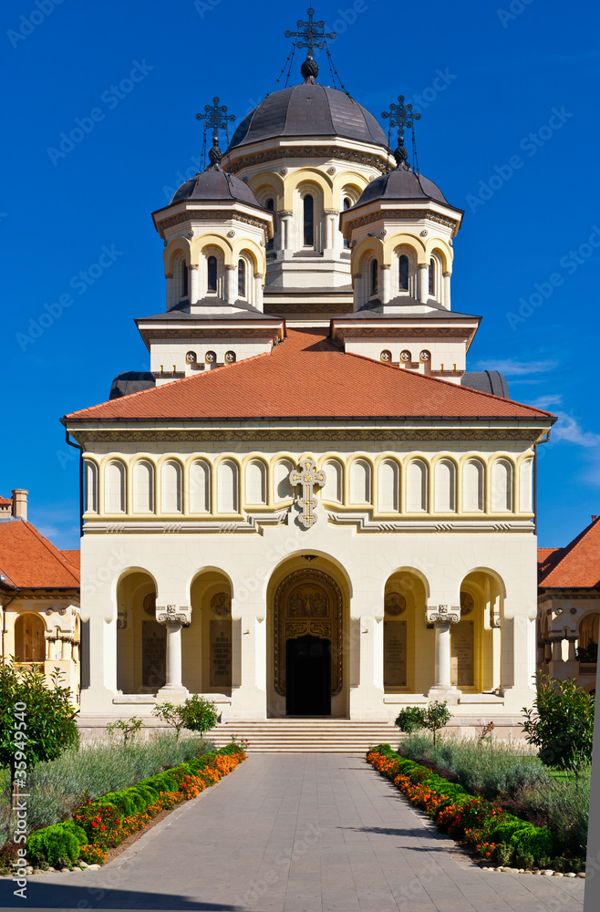 Church in Alba Iulia, Romania