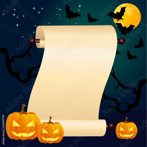 Halloween invitation