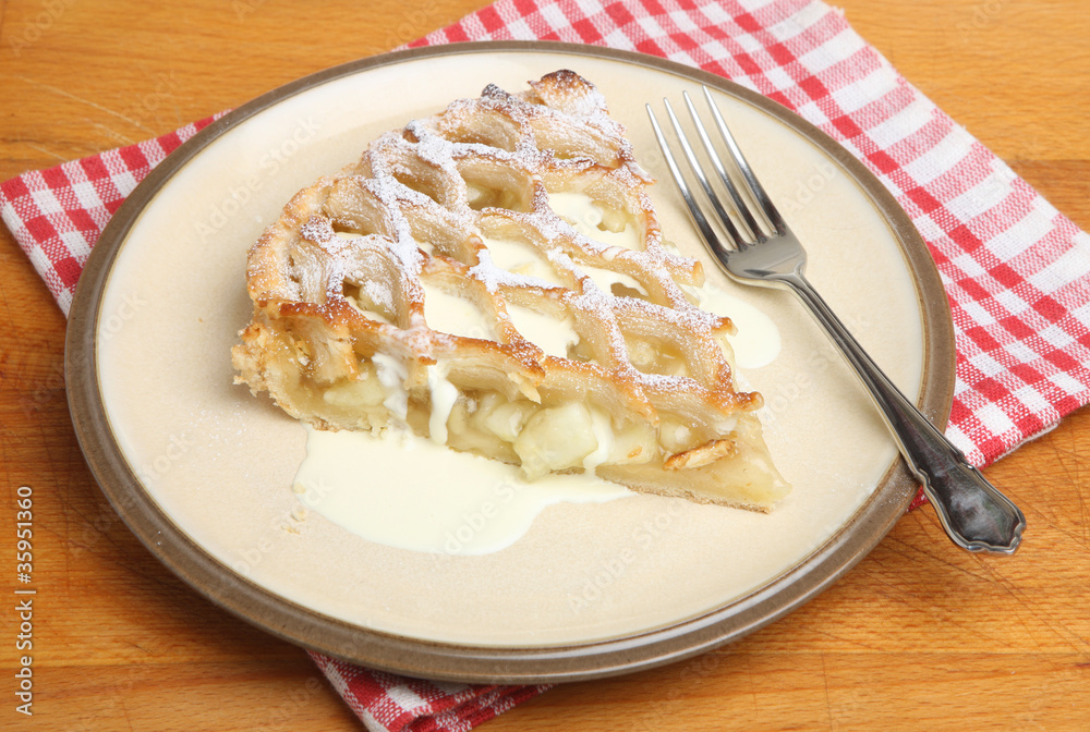 Apple Pie Slice Dessert