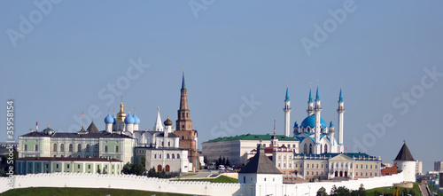 View on Kazan Kremlin, Russia, Tatarstan, Kazan