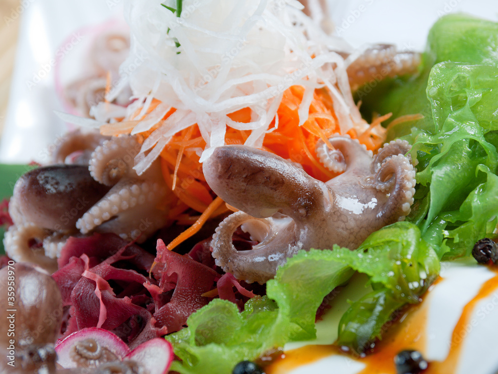 mixed seafood Chinese style mixed seafood Chinese style