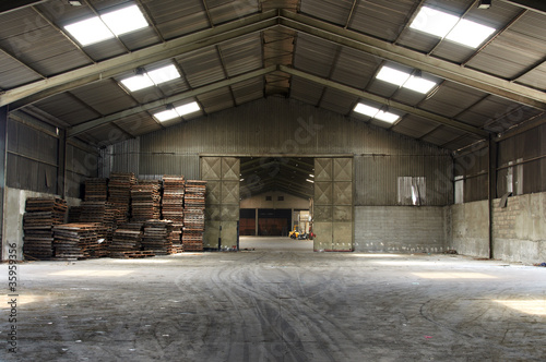 empty warehouse