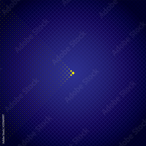Abstract background with forward arrow.