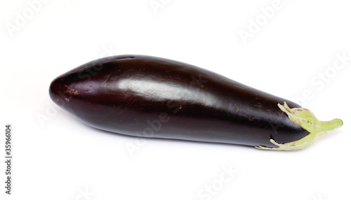 Wallpaper Mural Studio shot of eggplant on white with soft shadow. Torontodigital.ca