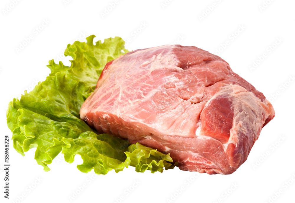 Fresh raw meat