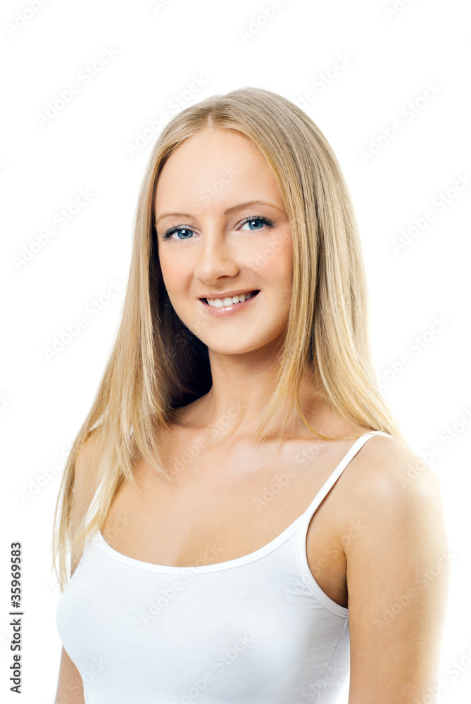 Portrait of young beautiful woman Portrait of young beautiful woman