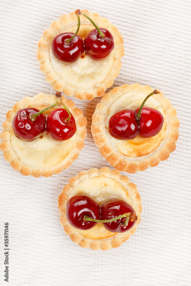 tart with cherries tart with cherries